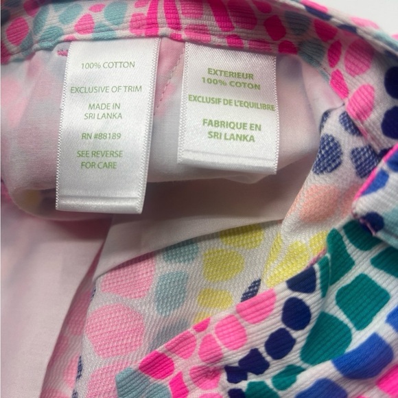 Women's Lilly Pulitzer Multicolor Shorts Size 6 - Picture 5 of 6